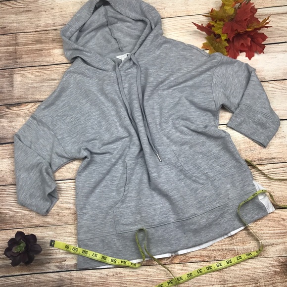 Caslon hoodie | white ruffles in back | Nordstrom - Picture 3 of 8